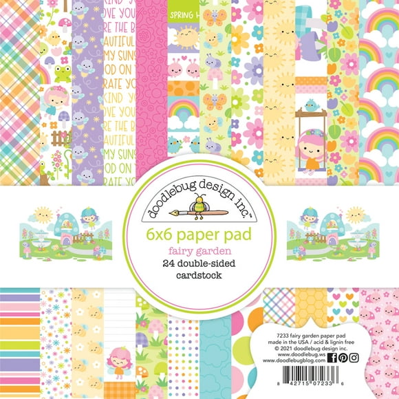 Doodlebug Design Baby Boy Sugar Cookies ABC’s scrapbook Paper Kit 12 x12